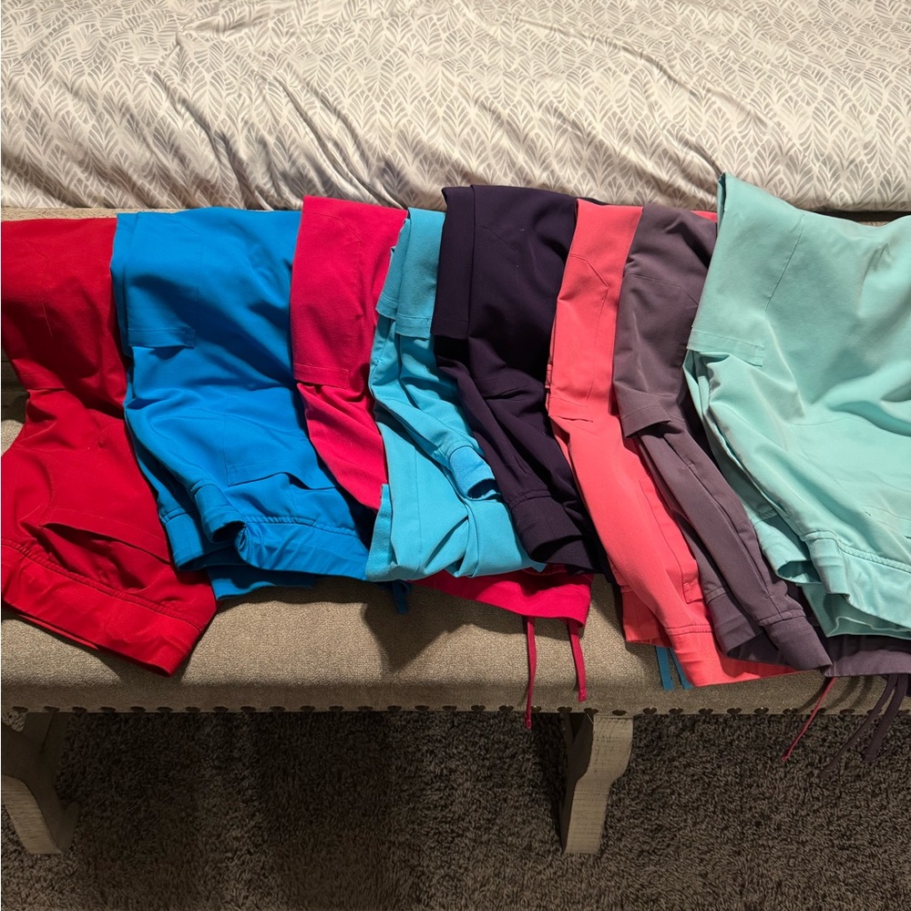 Colorful Jogger Scrub Bottoms